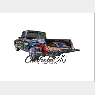 1970 Chevrolet C10 Pickup Truck Posters and Art